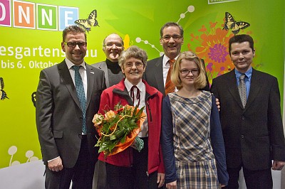 Verleihung des Preises der Stadt
                  Prenzlau (Foto: Franz Roge)