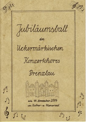 Programmheft des Jubiläumsballs Programmheft des Jubiläumsballs